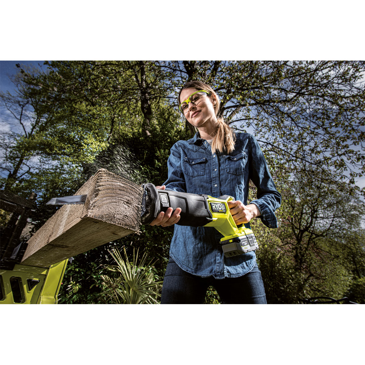 Ryobi  18V Akku-Saebelsaege RRS18X-0 Hublänge 32 mm solo Bild 4