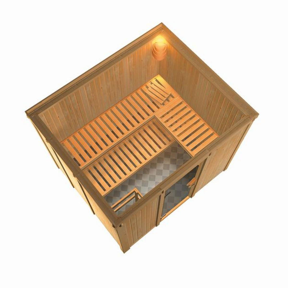 Karibu Systemsauna Gobin 68 mm Bild 3