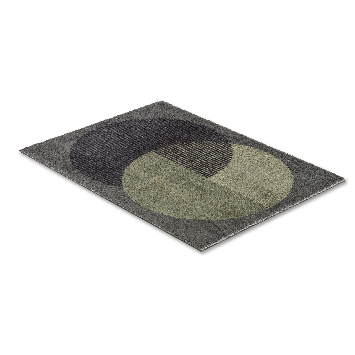 Schöner Wohnen  Schmutzfangmatte Manhattan 67x100 cm Semi-Circle oliv-grün Bild 6