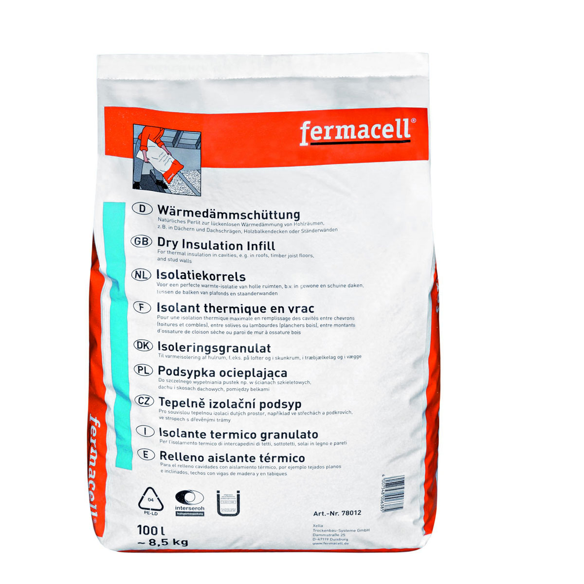 Wärmedämmschüttung 100 L