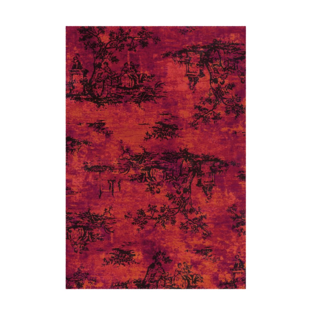 Vintage 5206 Rot 170cm x 240cm