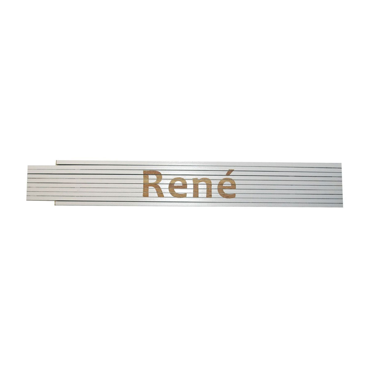 Meterstab Rene 2m weiß
