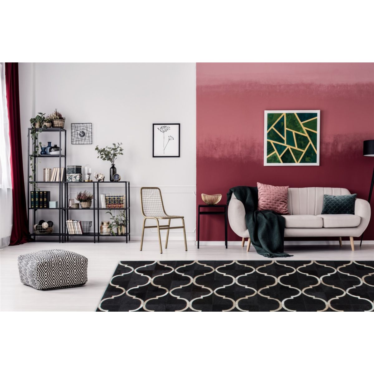 Lavish 310 Schwarz 120cm x 170cm Bild 2