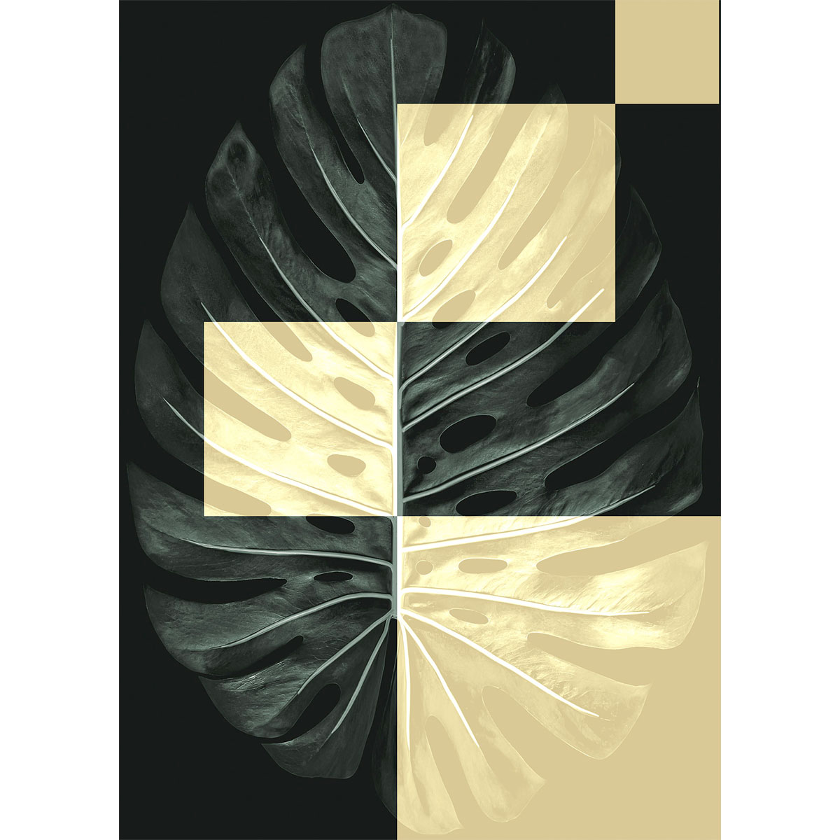 Komar  Wandbild Monstera Theatre 50x70 cm Bild 2