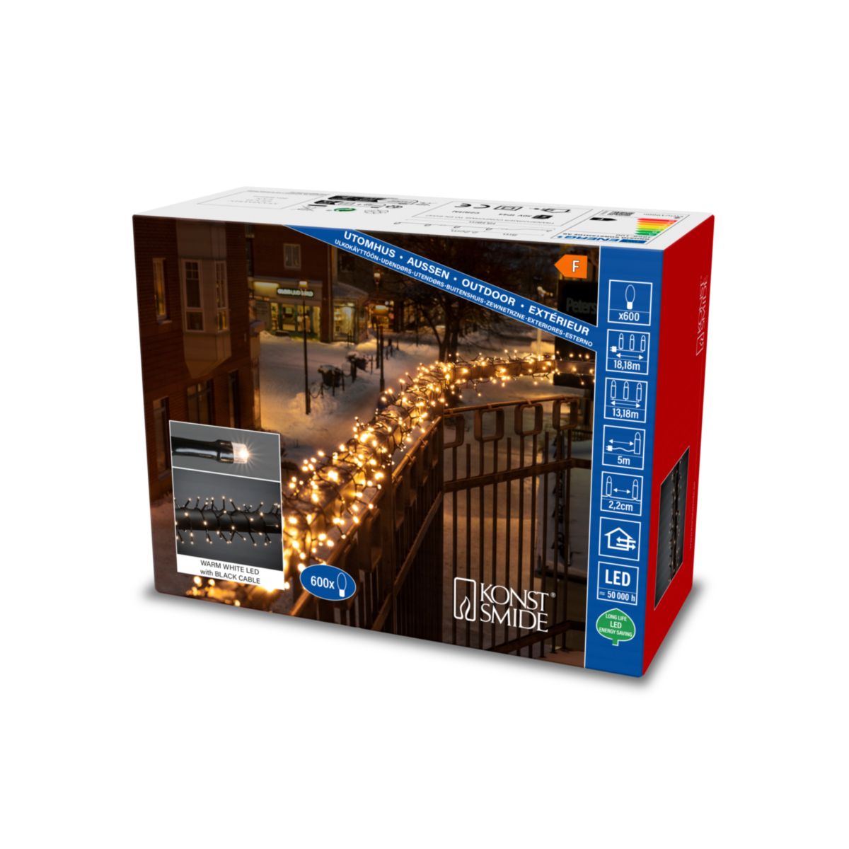 Konstsmide Micro LED Compactlights 600 warm weiße Dioden Bild 3