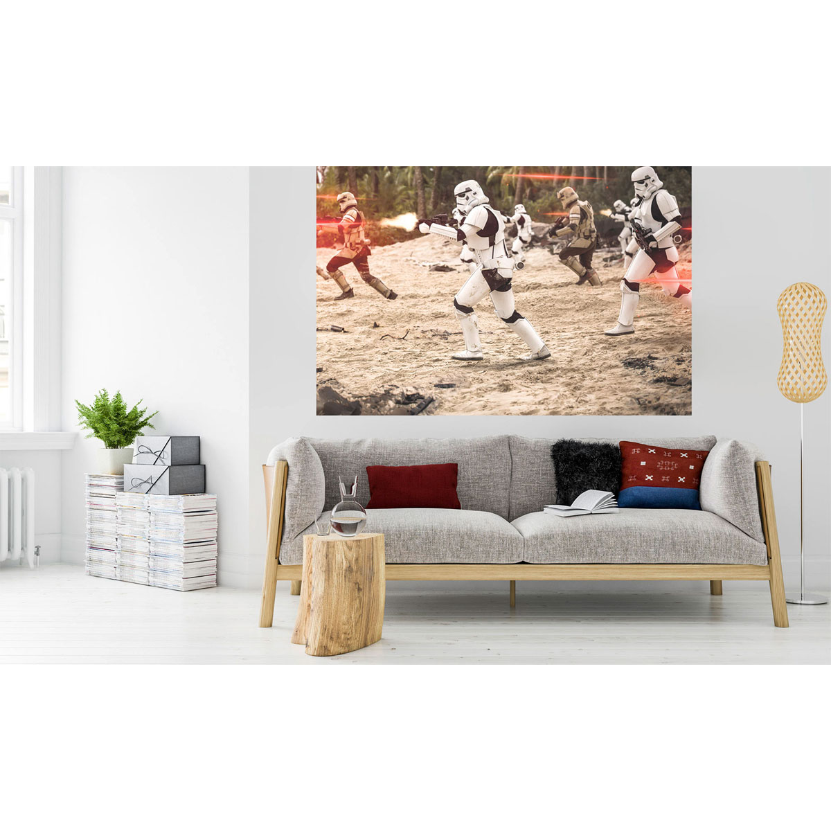 Komar  Vlies Fototapete Star Wars Imperial Strike 200x250 cm