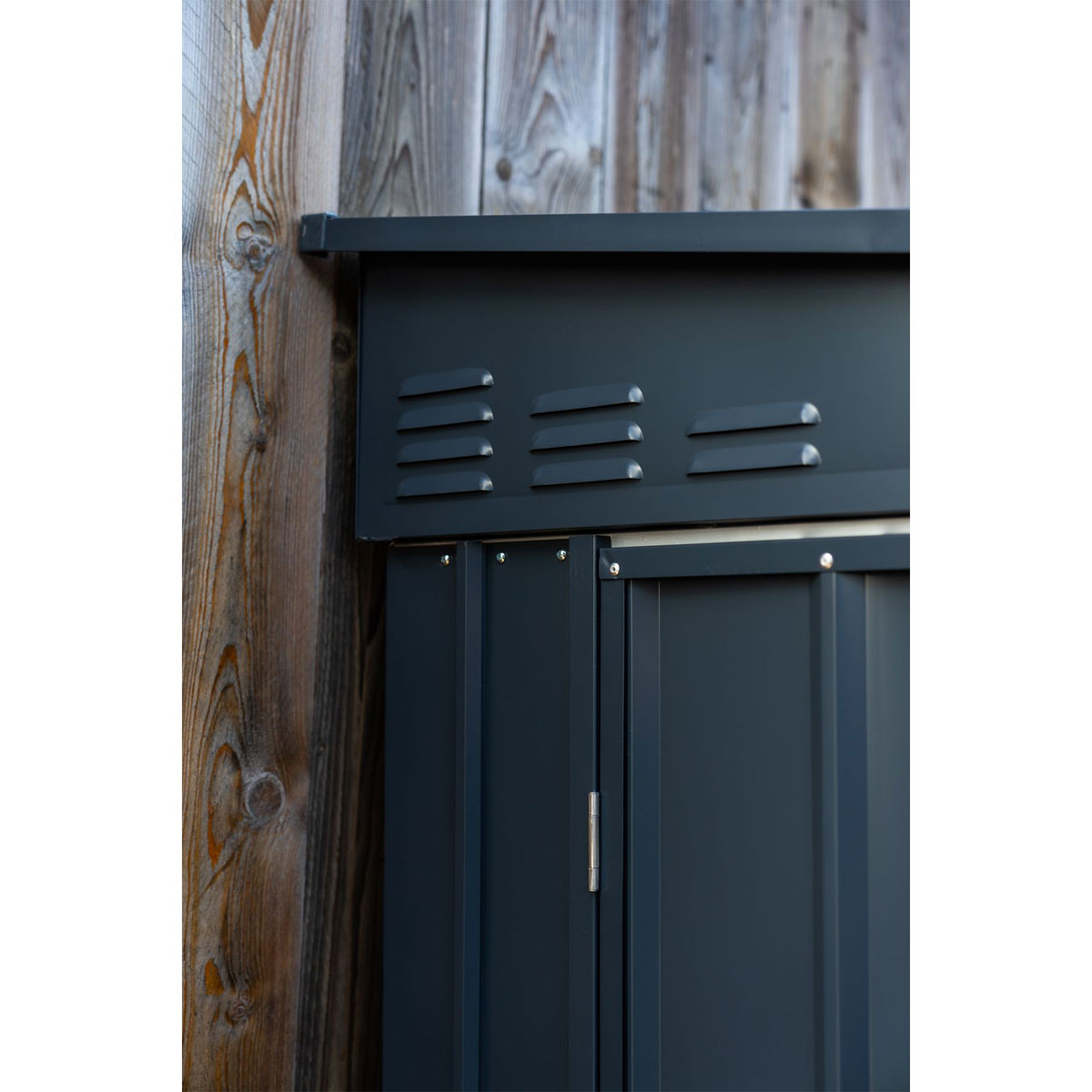 Globel Gerätehaus Lean To 2,5m² anthrazit Bild 7