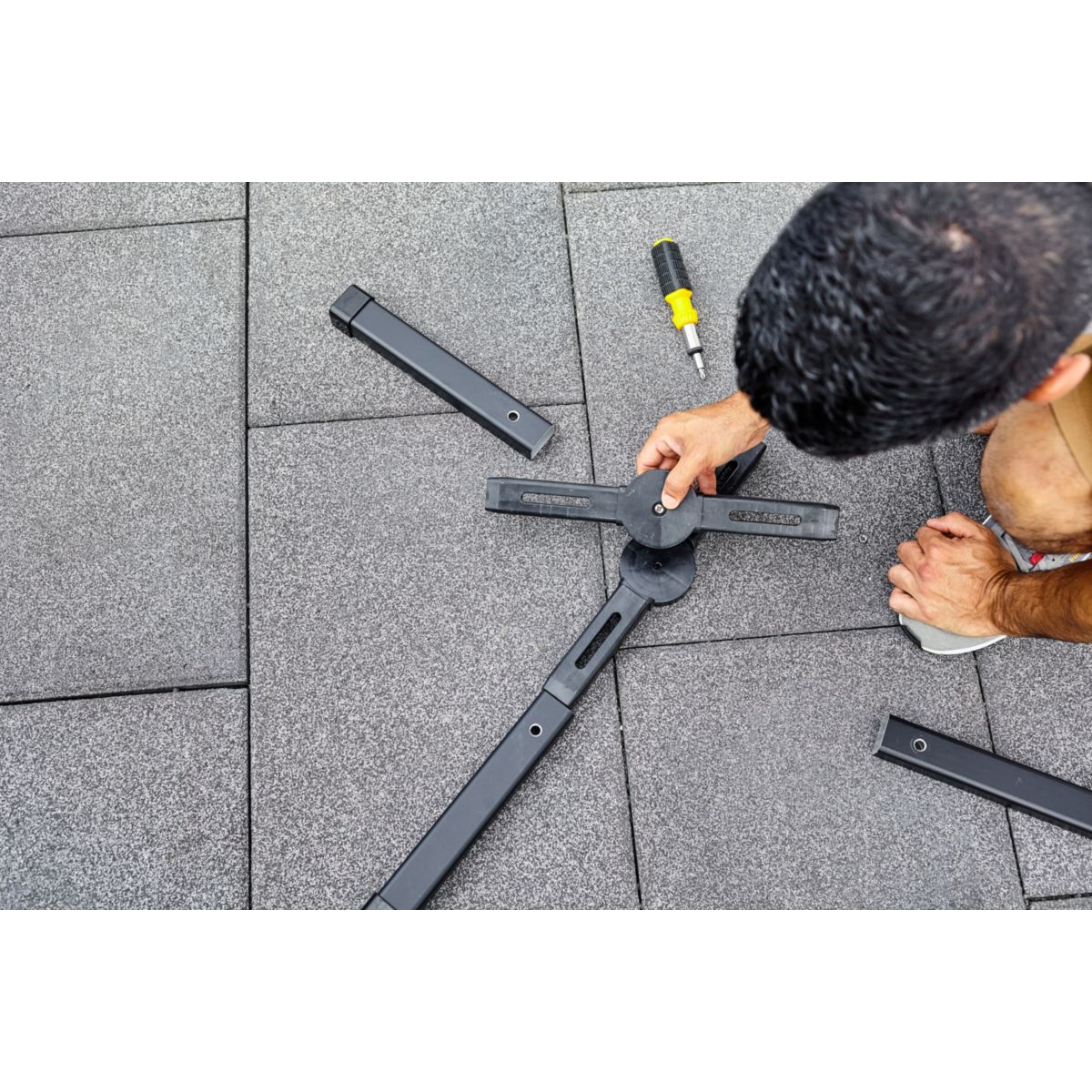 CFH Standfuß für Gartenduschen Bild 4