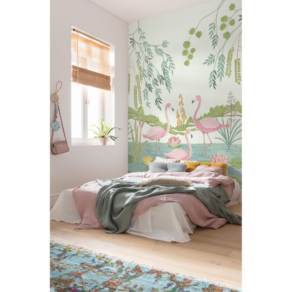 Komar  Vlies Fototapete Flamingo Vibes 200x280 cm