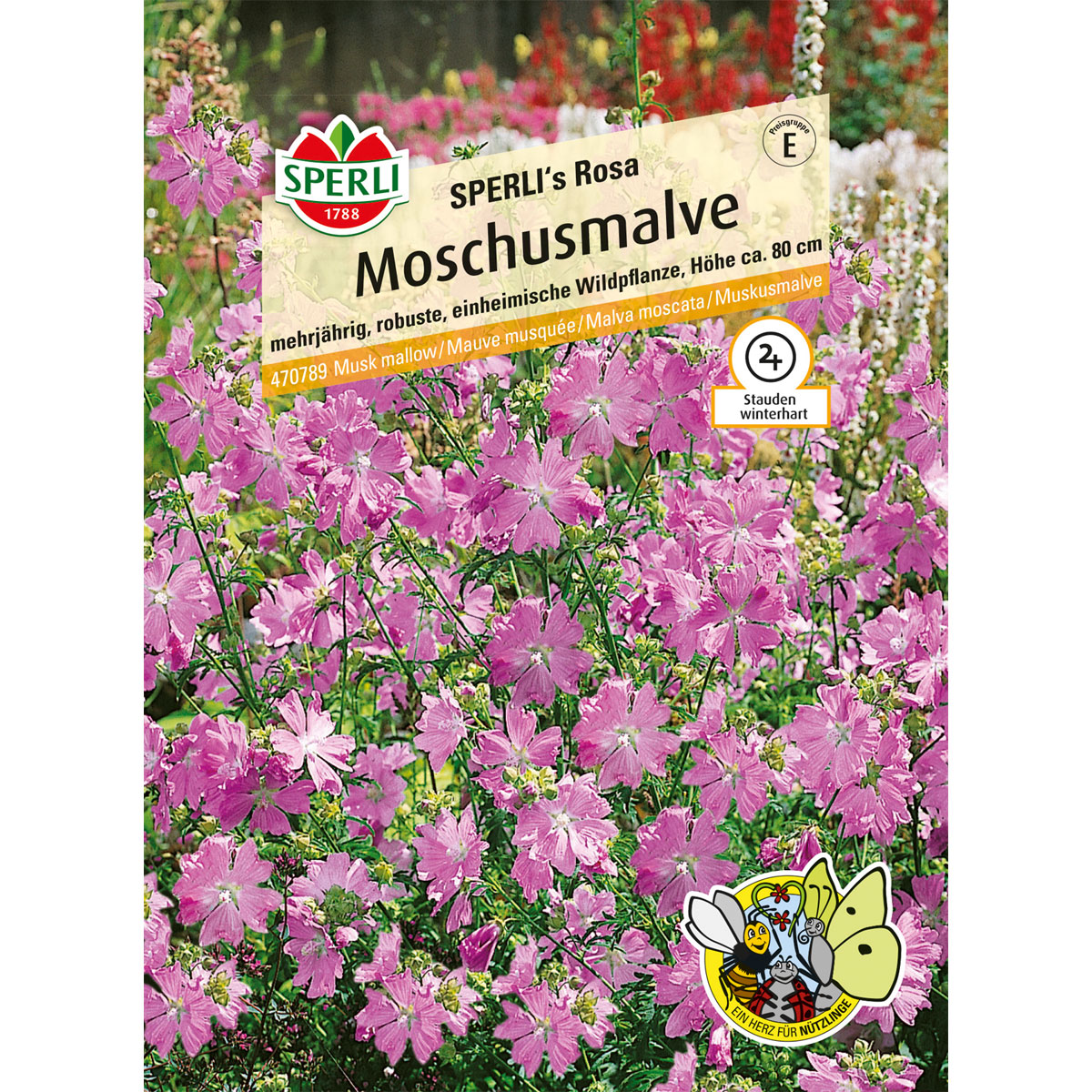 Sperli Malve ngs Rosa Moschusmalve Bild 1