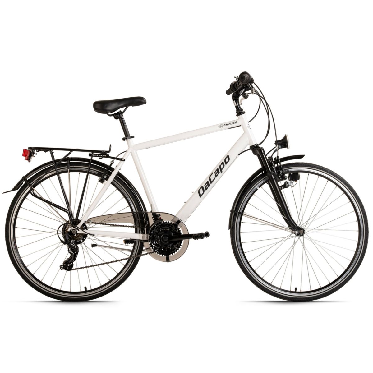DaCapo Trekkingrad Herren 28'' Montreal weiß 21 Gänge RH 53 cm