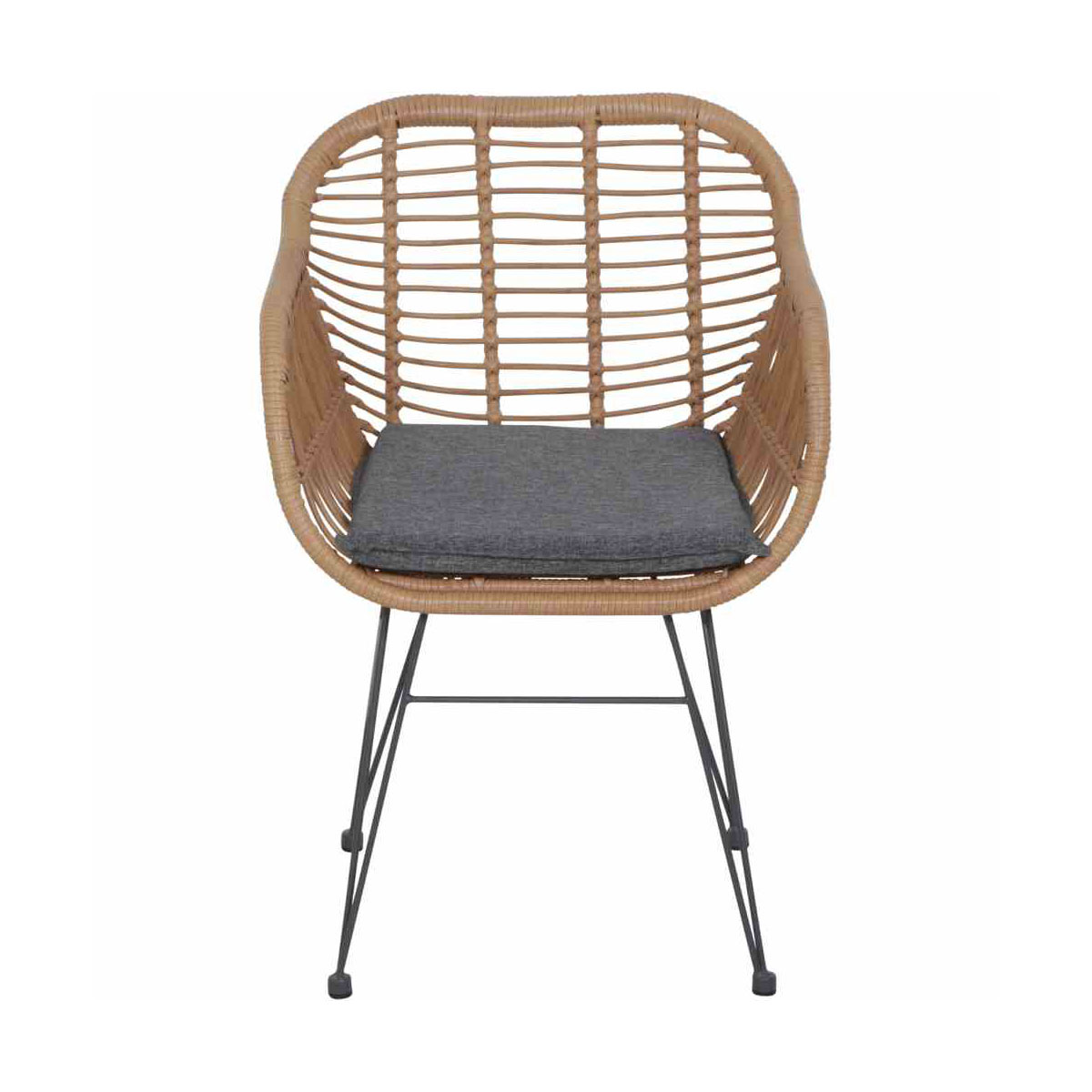 Siena Garden Balkonmöbelset Tiros 3-teilig royal oak/anthrazit Bild 3