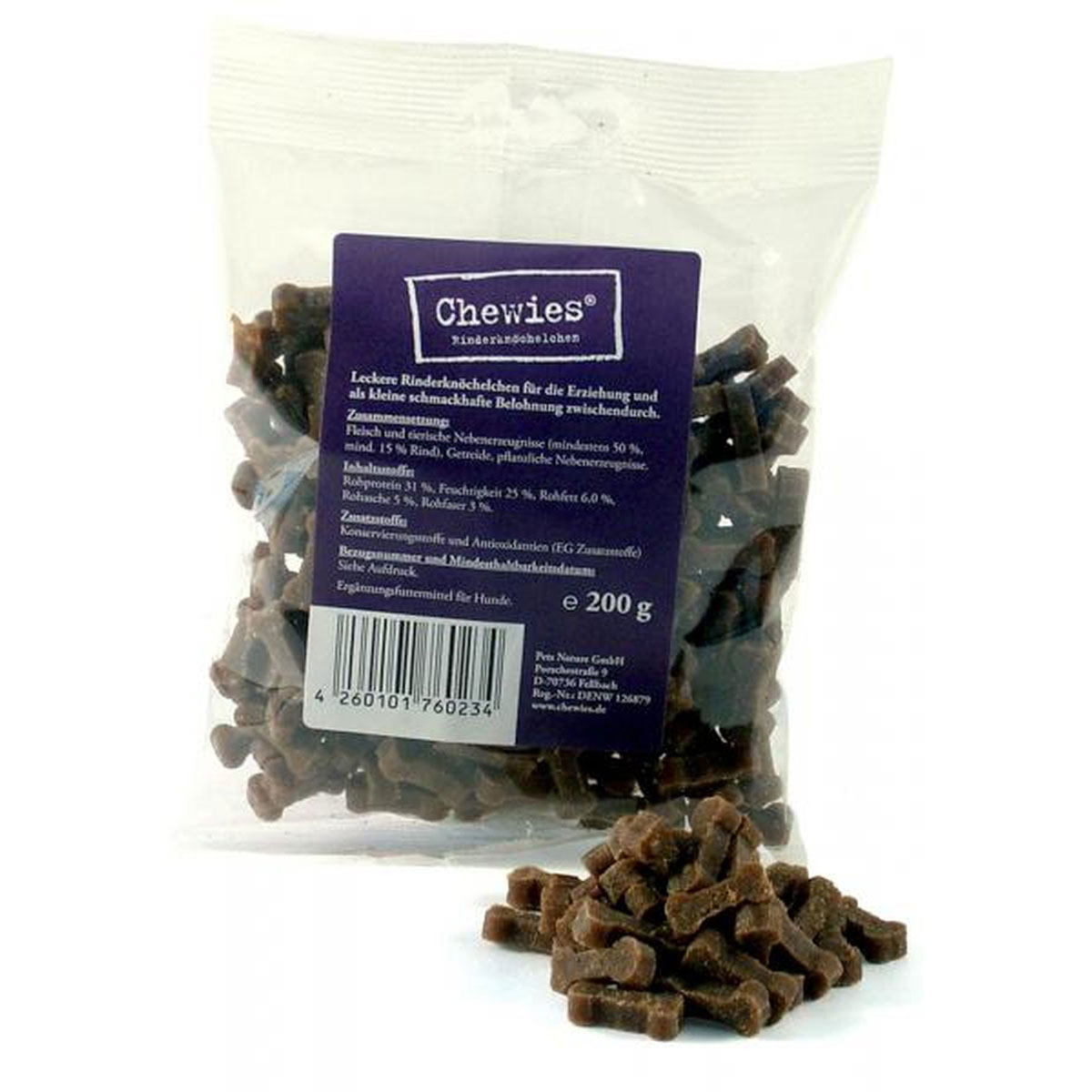 Dog Chewies Rinderknöchelchen 200g