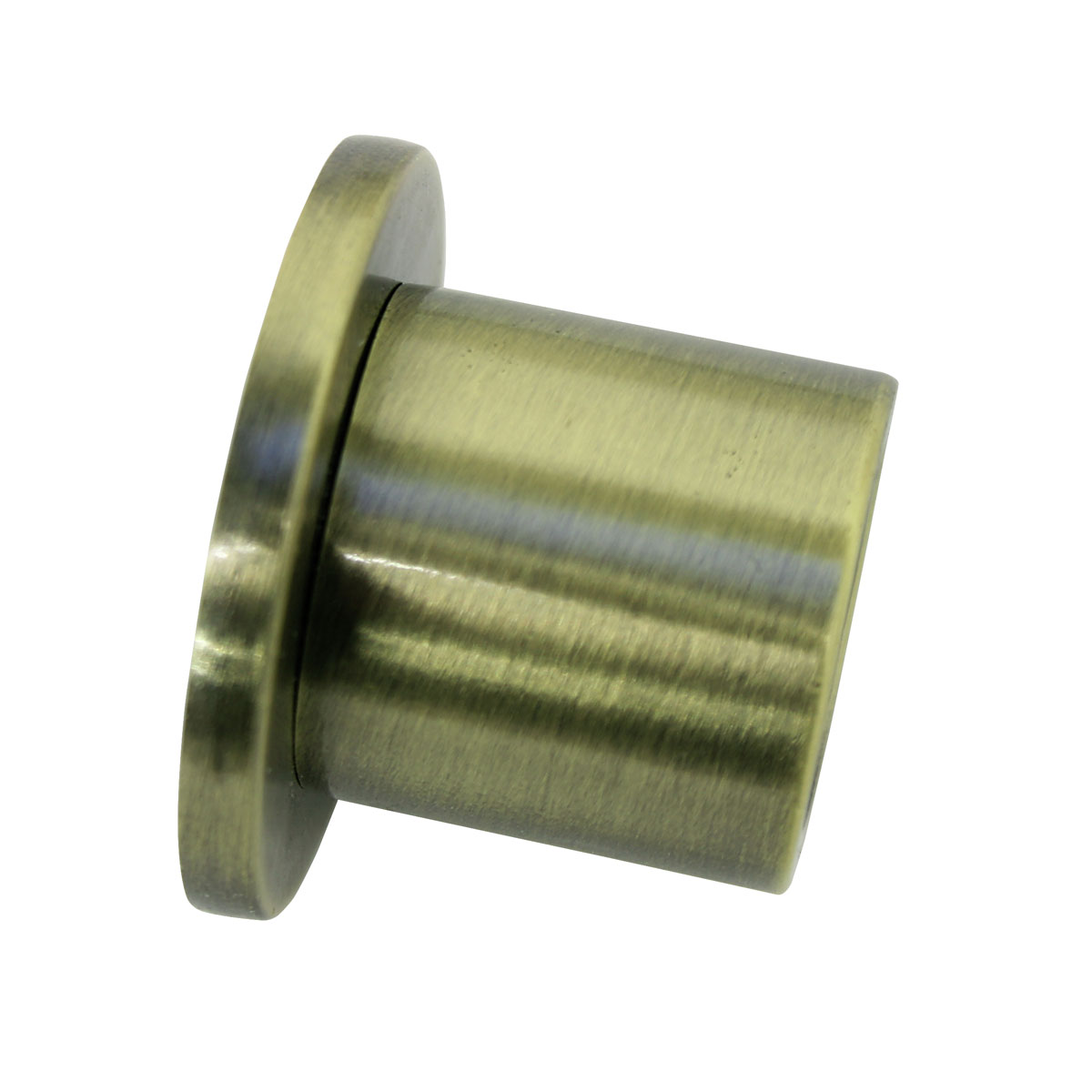 Gardinia Wandlager Memphis für Durchmesser 16 mm messing-antik