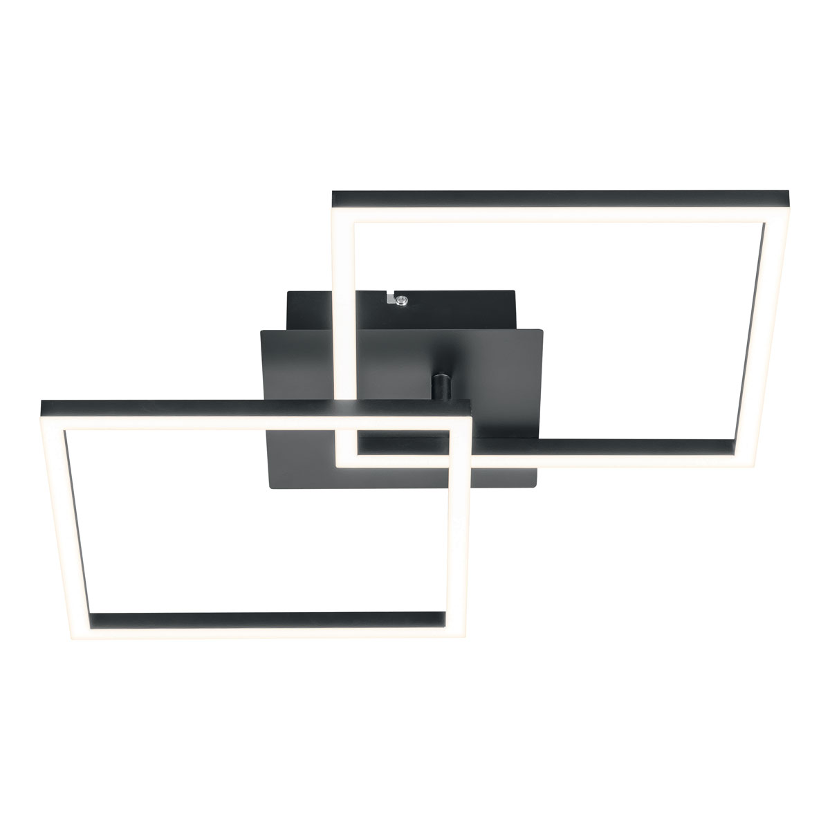 Flector LED-Deckenleuchte Frame Schwarz 2 x 10 Watt LED Bild 2