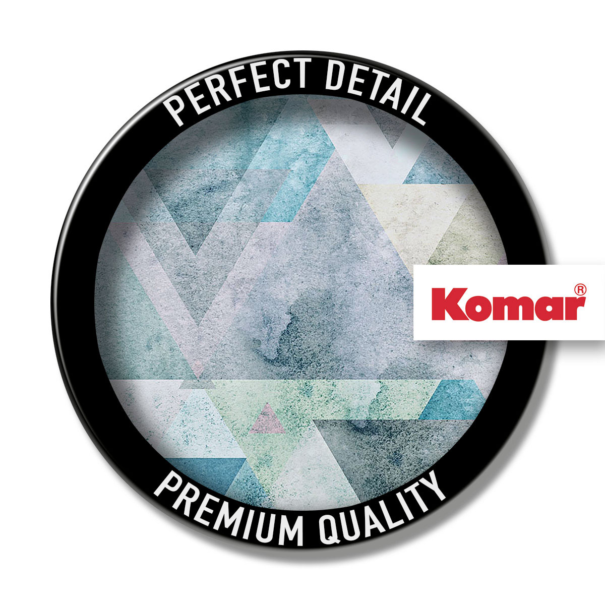 Komar  Vlies Fototapete Triangles Blue 400x250 cm Bild 10