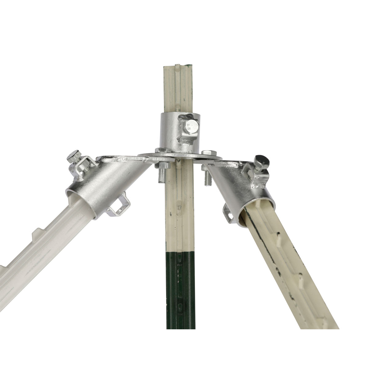 Ecklösungsset T-Post silber-schwarz 5-teilig Bild 6