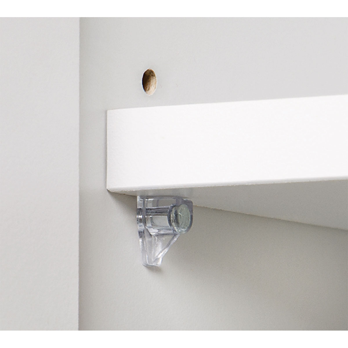 Suki Bodenträger Kunststoff Durchmesser 0,6 x 0,8 cm transparent 8 Stück Bild 2