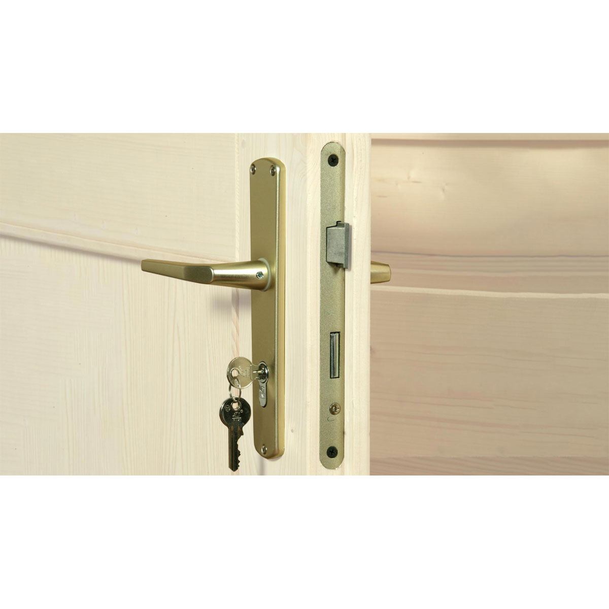 Weka  Massivholzsauna 536 HT Größe 1 OS 45 mm mit Saunaofen 7,5 kW Bild 7