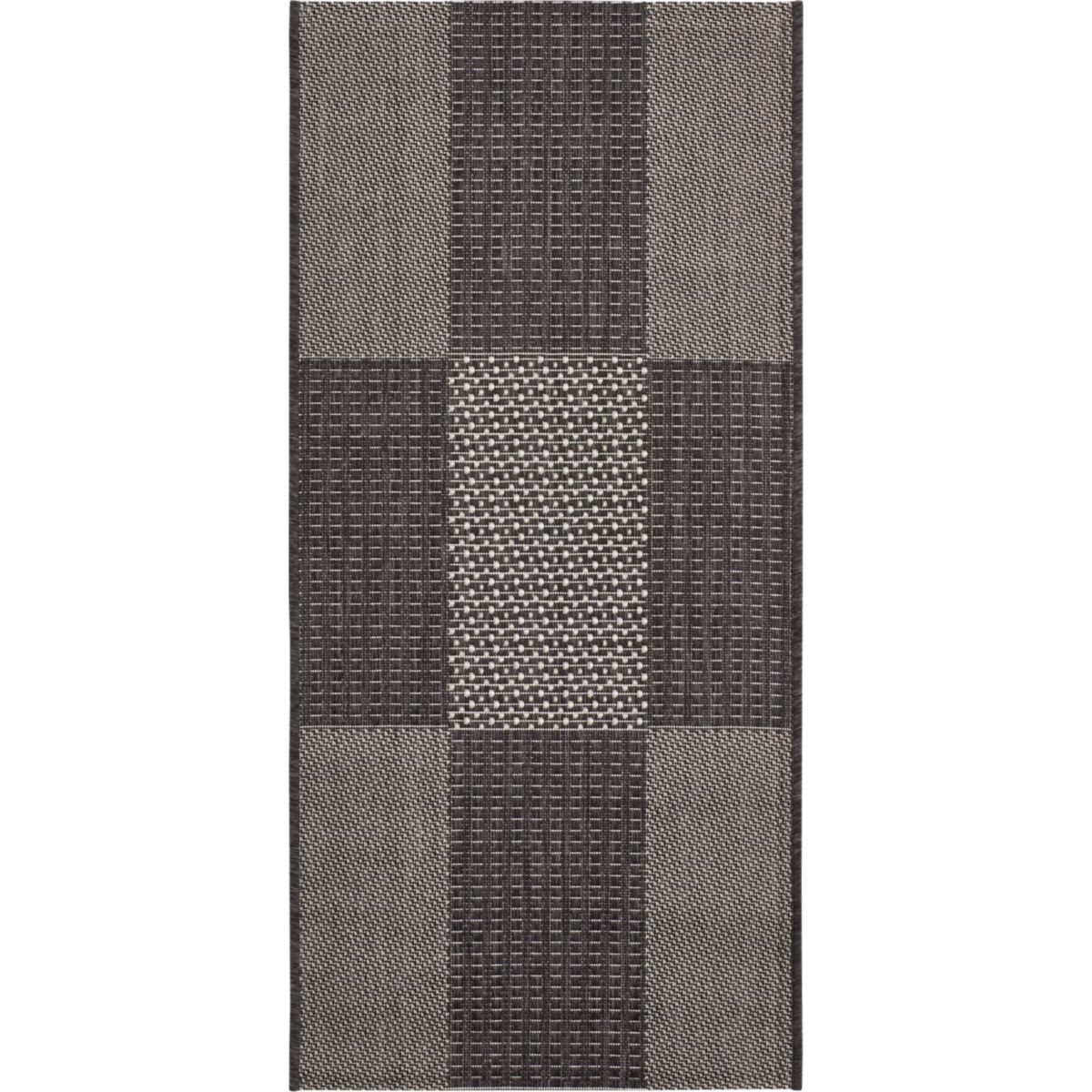 Teppich Arizona 67x140cm kariertanthrazit 972-81