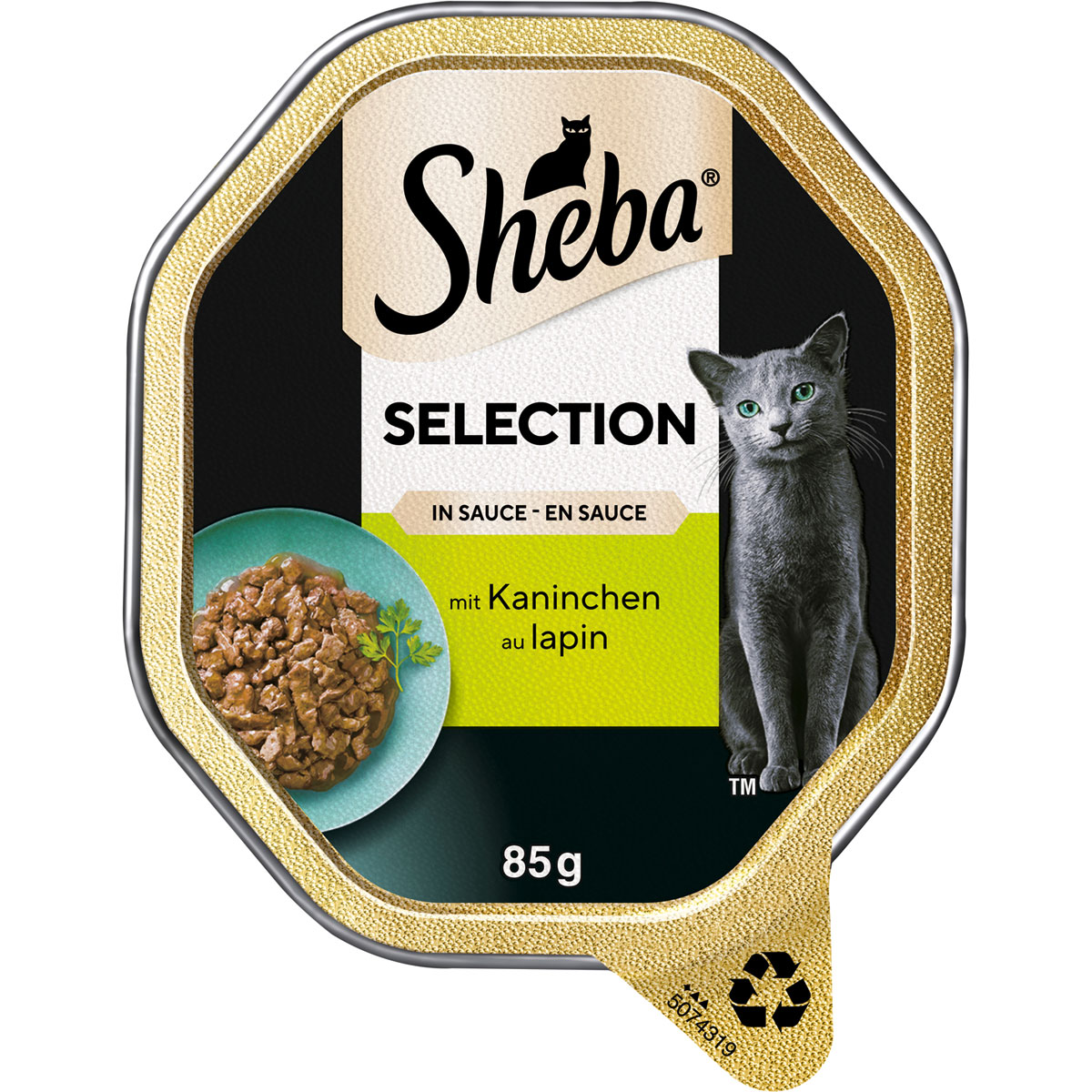 Schale Selection in Sauce Kaninchenhppchen 85g