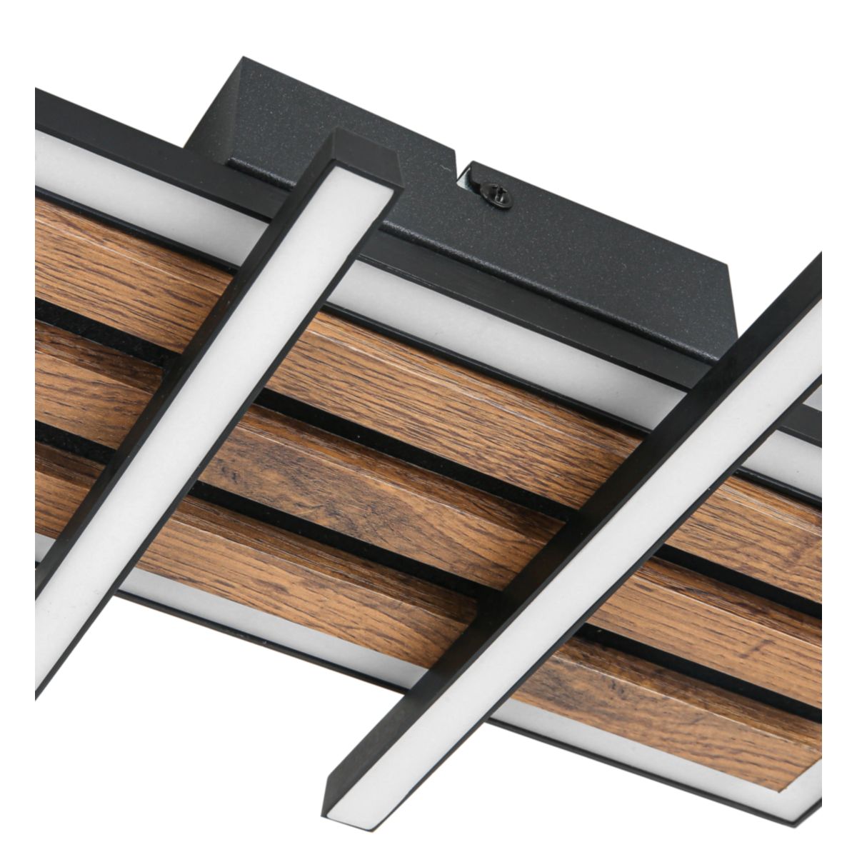 FLECTOR DL Talida 34x34x8cm 15W schwarzweiss u. Holz, 1700lm warmweiss Bild 5