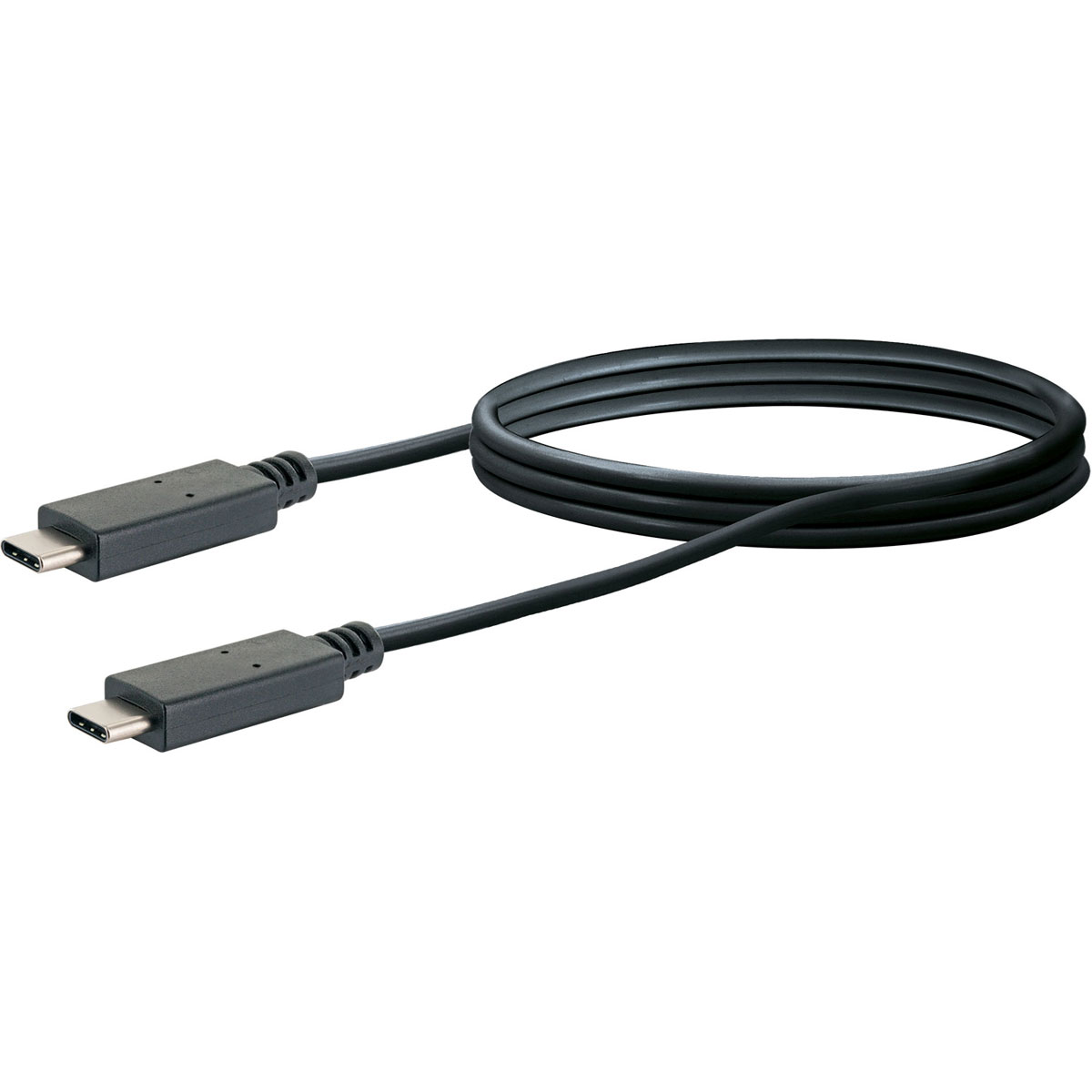 Schwaiger USB-3.1-C Anschlusskabel 3.1 C-Stecker 1m schwarz Bild 2
