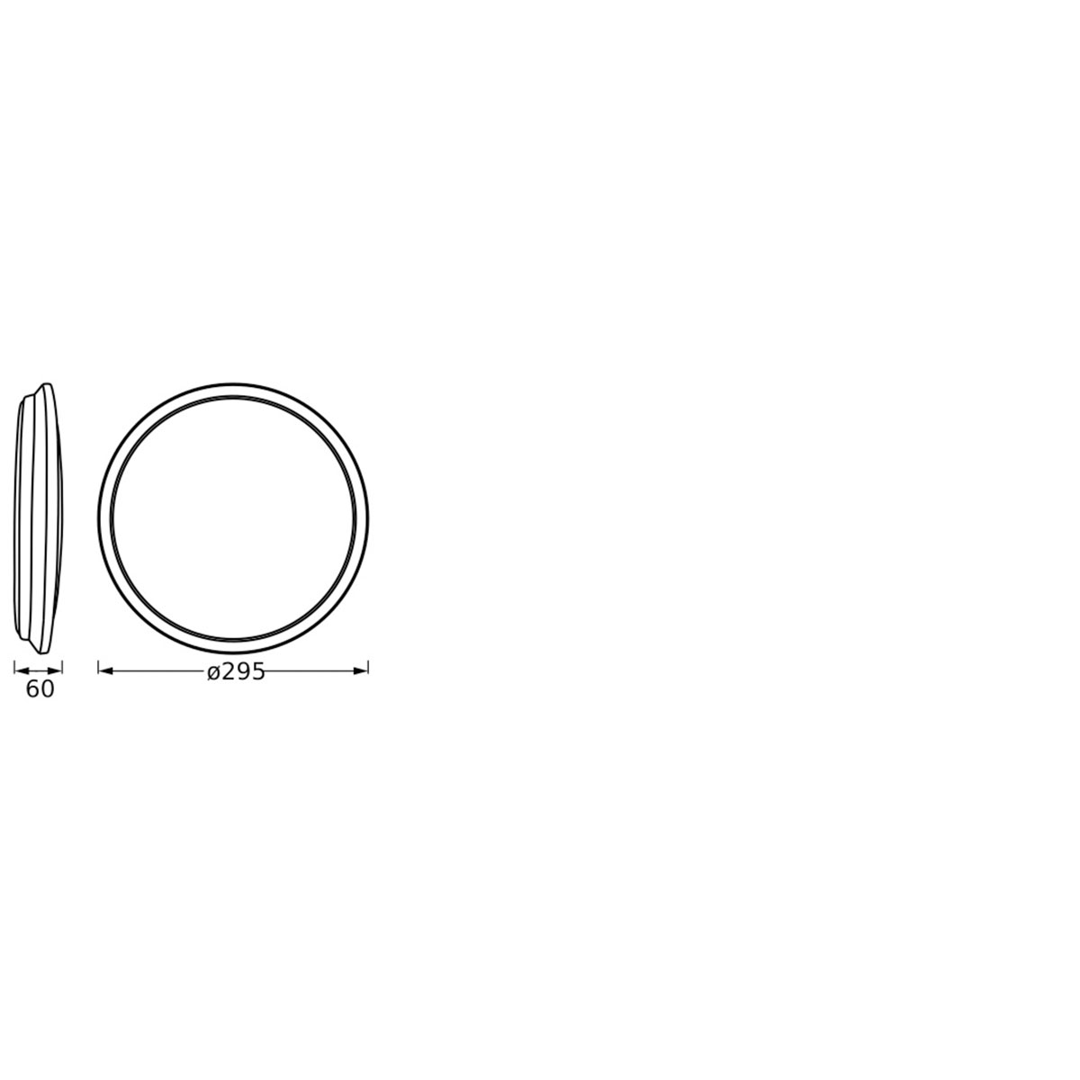 Ledvance Orbis Dublin 300 mm 16W  830 Silber Bild 12