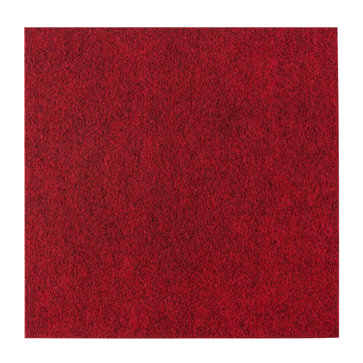 Filzfliesen selbstklebend 40 x 40 cm rot