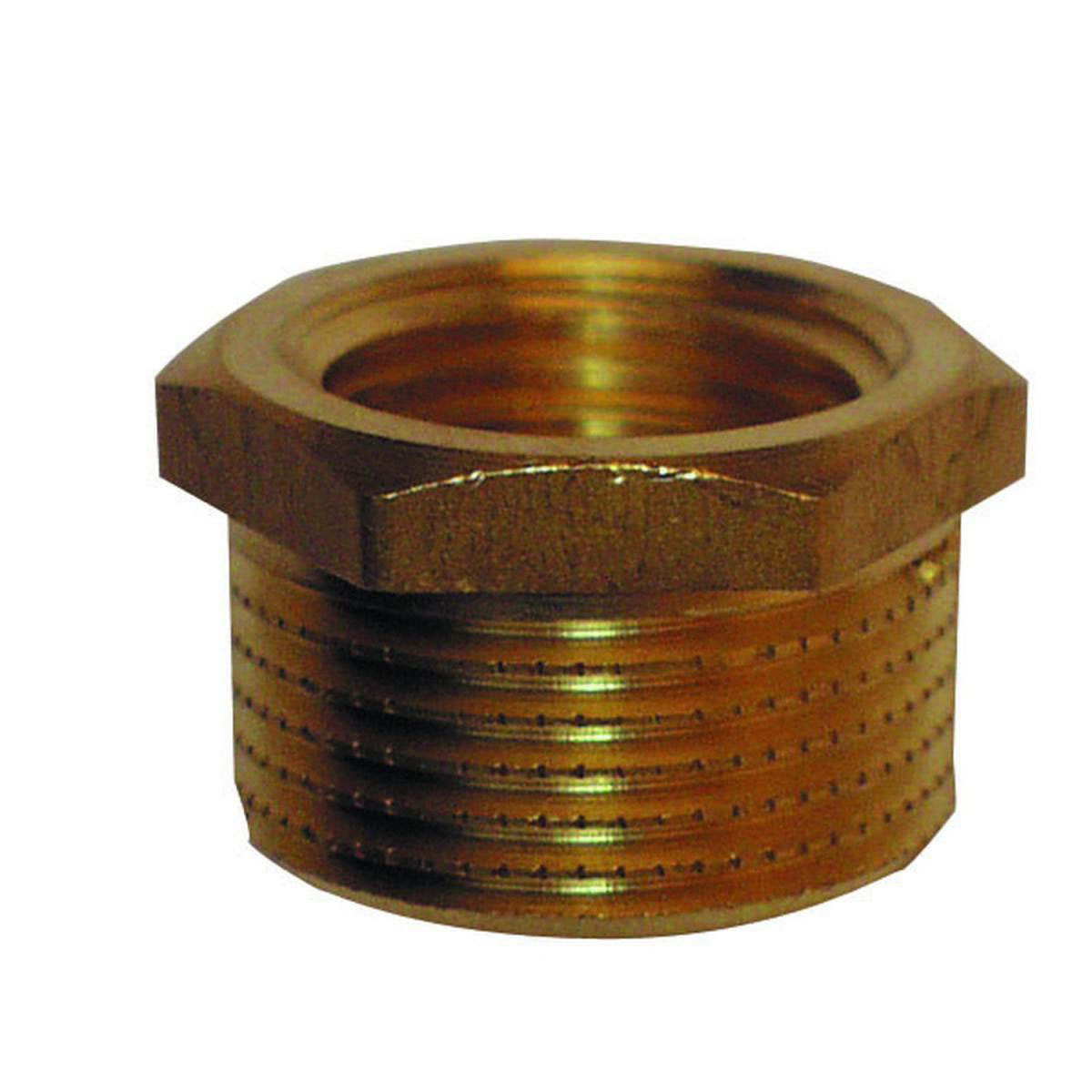 Reduzierstück 3/4" x 1/2" Messing