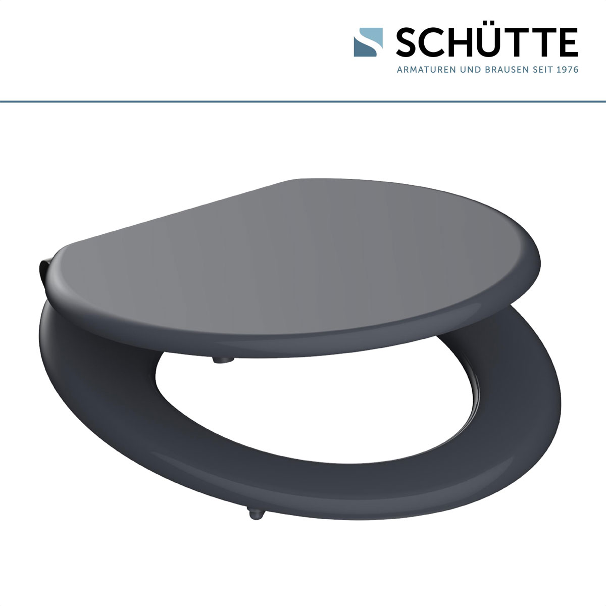 Schütte MDF WC-Sitz SPIRIT ANTHRAZIT mit Absenkautomatik Bild 2