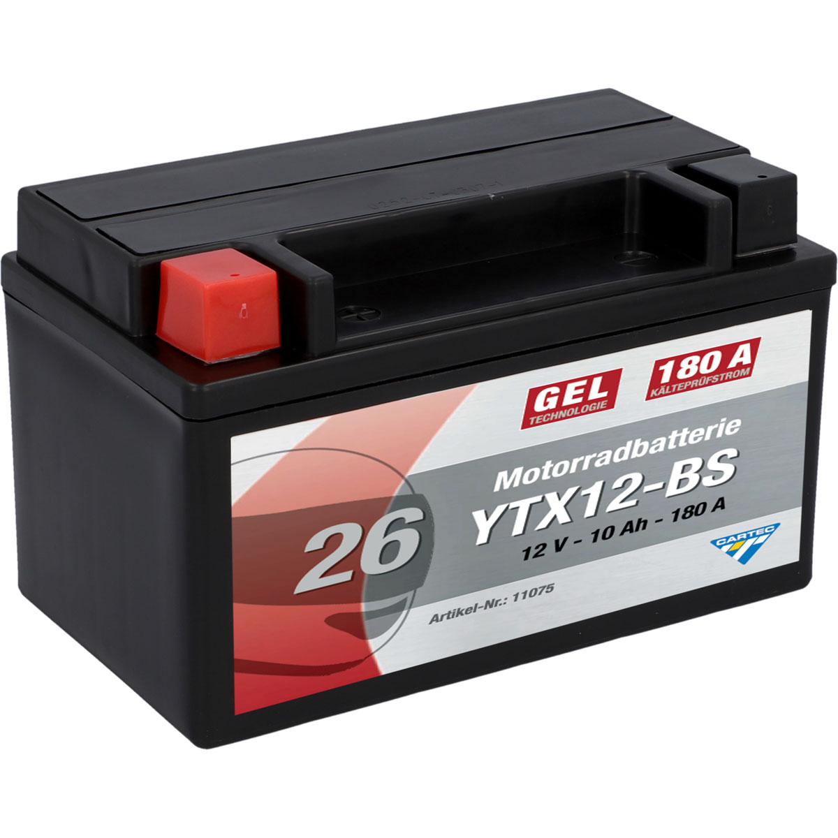 Batterie GEL YTX12-BS 12Ah 240A Bild 1