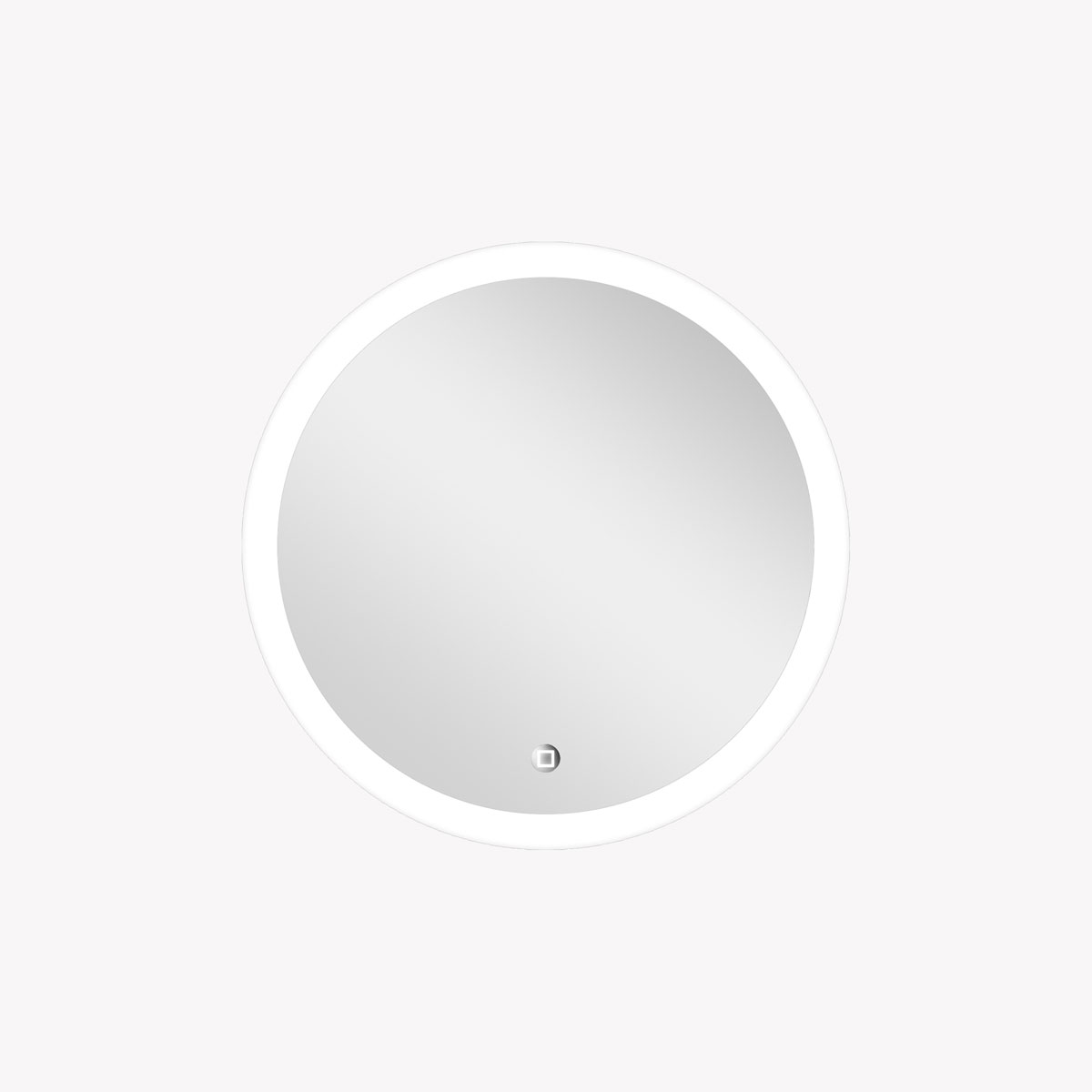 DSK  Design LED Lichtspiegel Silver Luna Dm 59 cm Bild 1