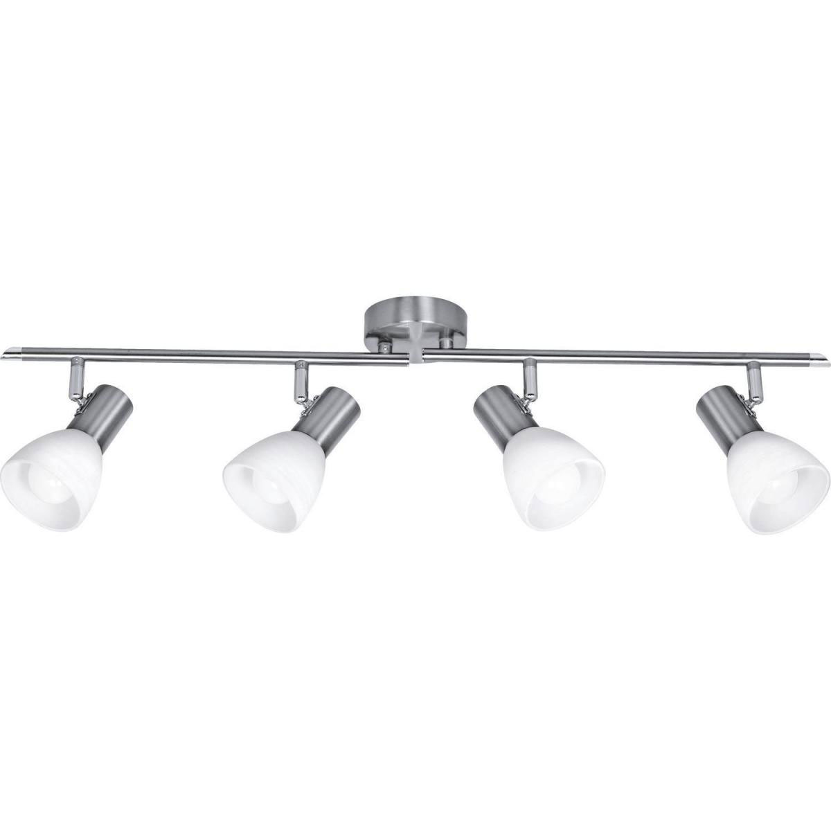 Flector LED-Spotserie Marie 4 Spots silber