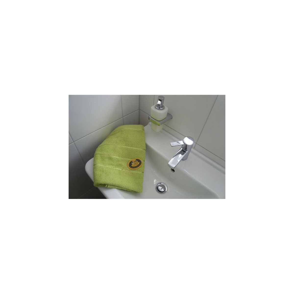 Duschtuch Berlin limone 70 x 140 cm