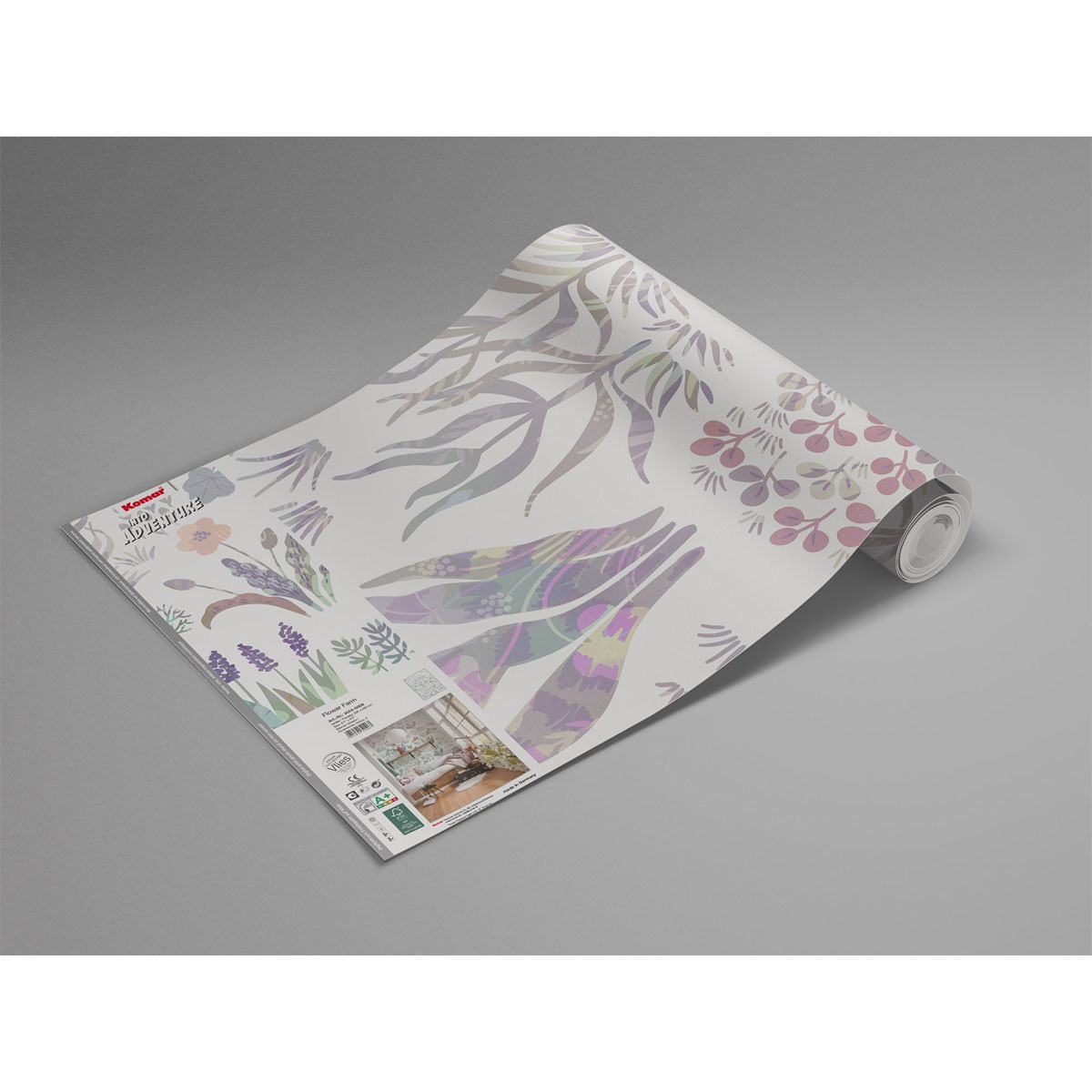 Komar  Vlies Fototapete Flower Farm 200x280 cm Bild 8