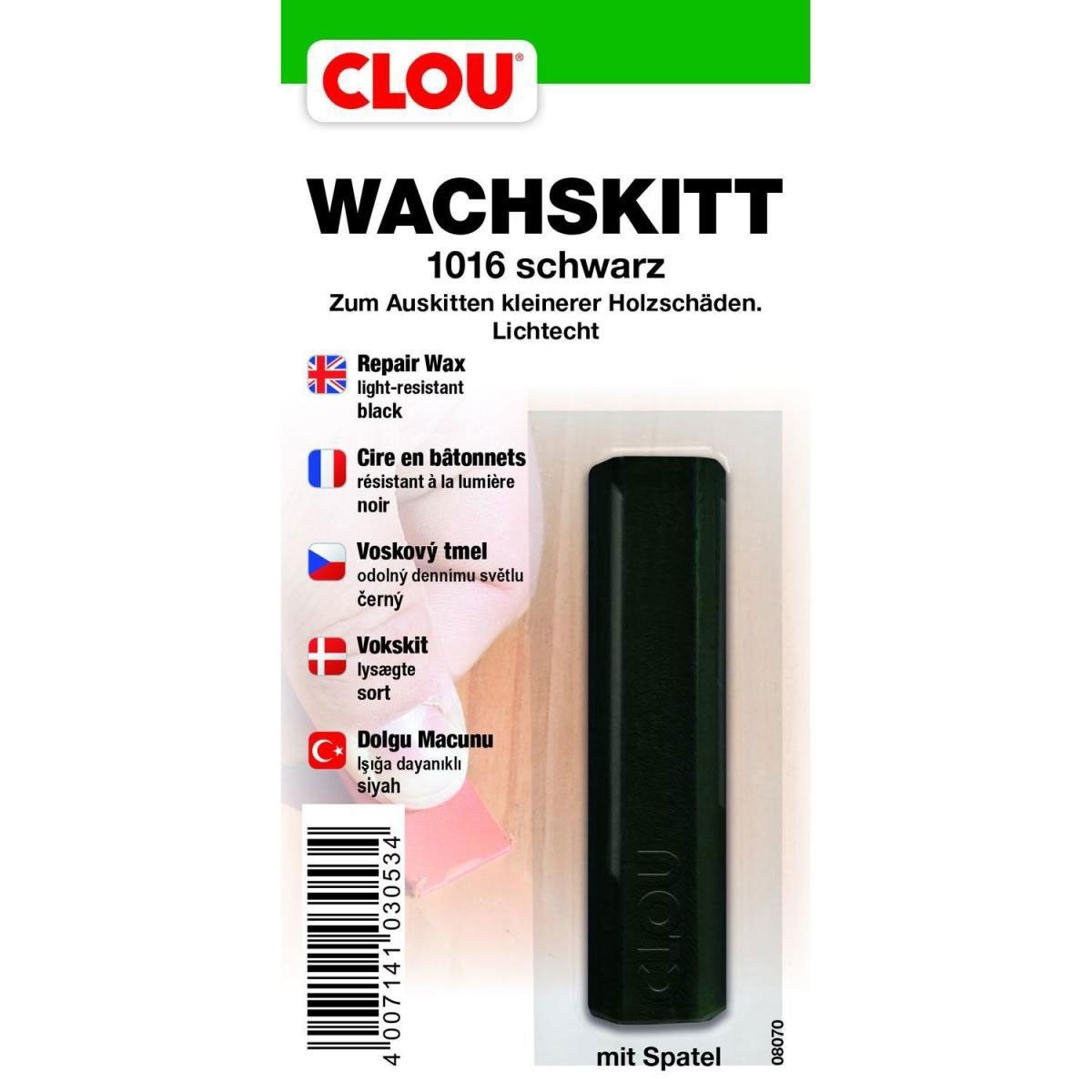 Clou Wachskitt Schwarz