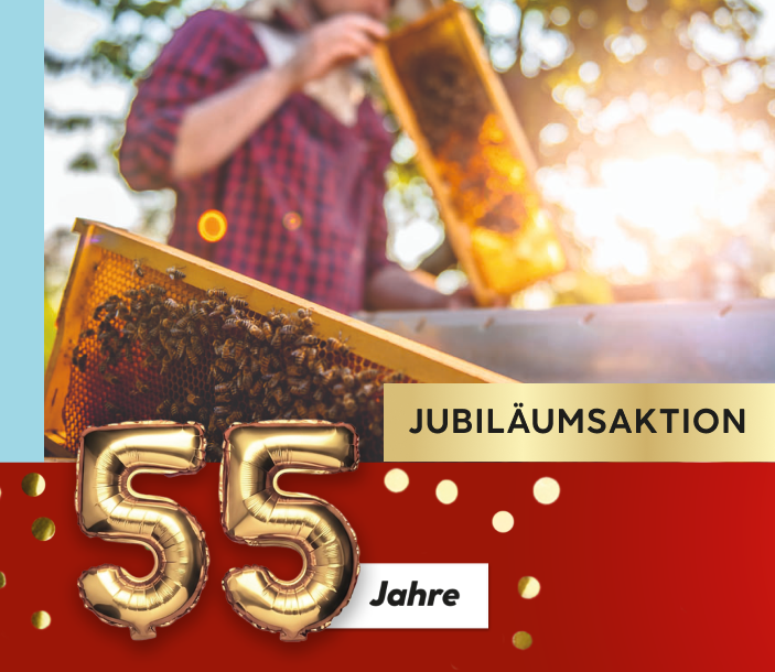 Gratis App Zugang ab einem Bestellwert von 120 €  im Bienenreich Sortiment sichern⁷⁾