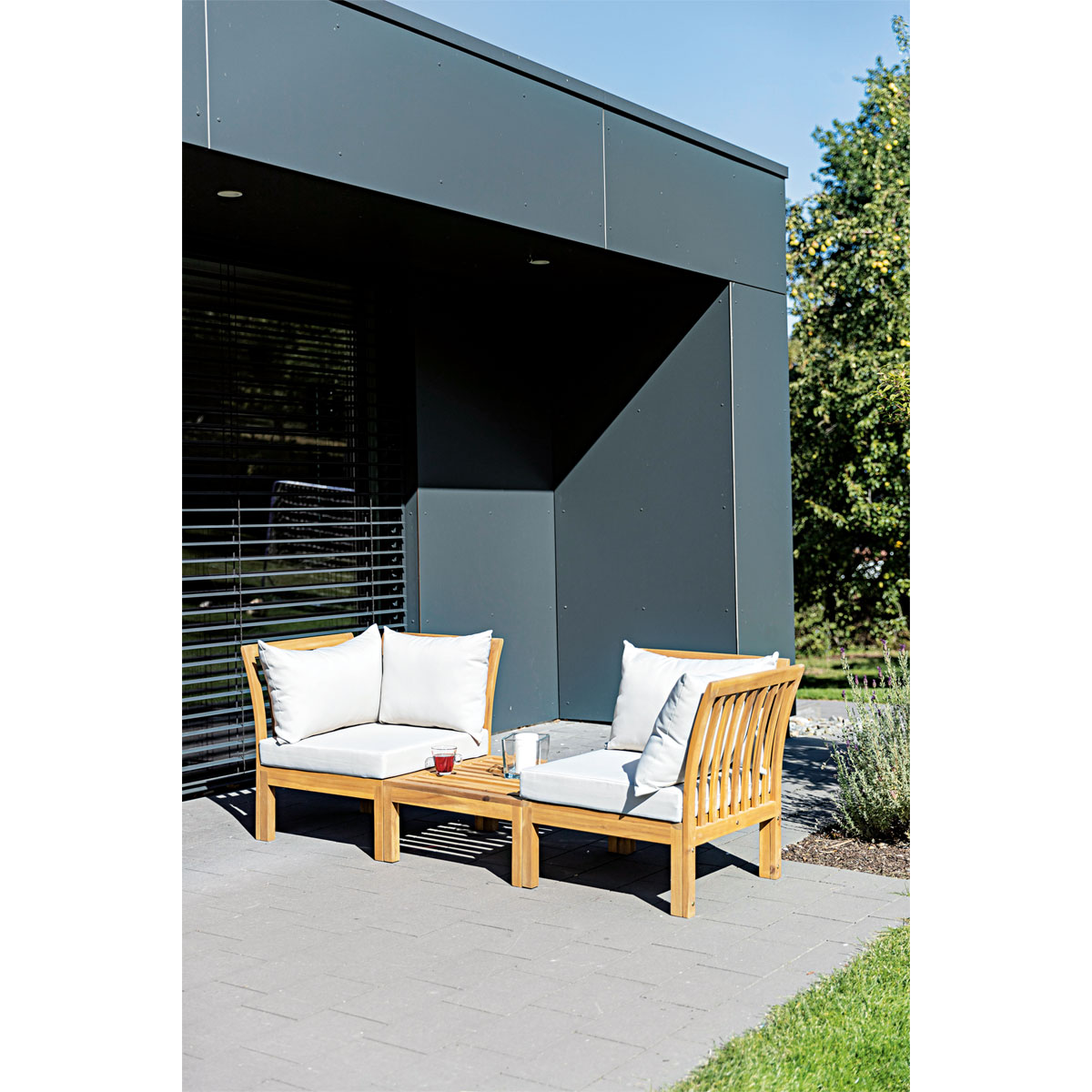 Haveson Eckteil Rhodos 60 x 71 x 71 cm Bild 13