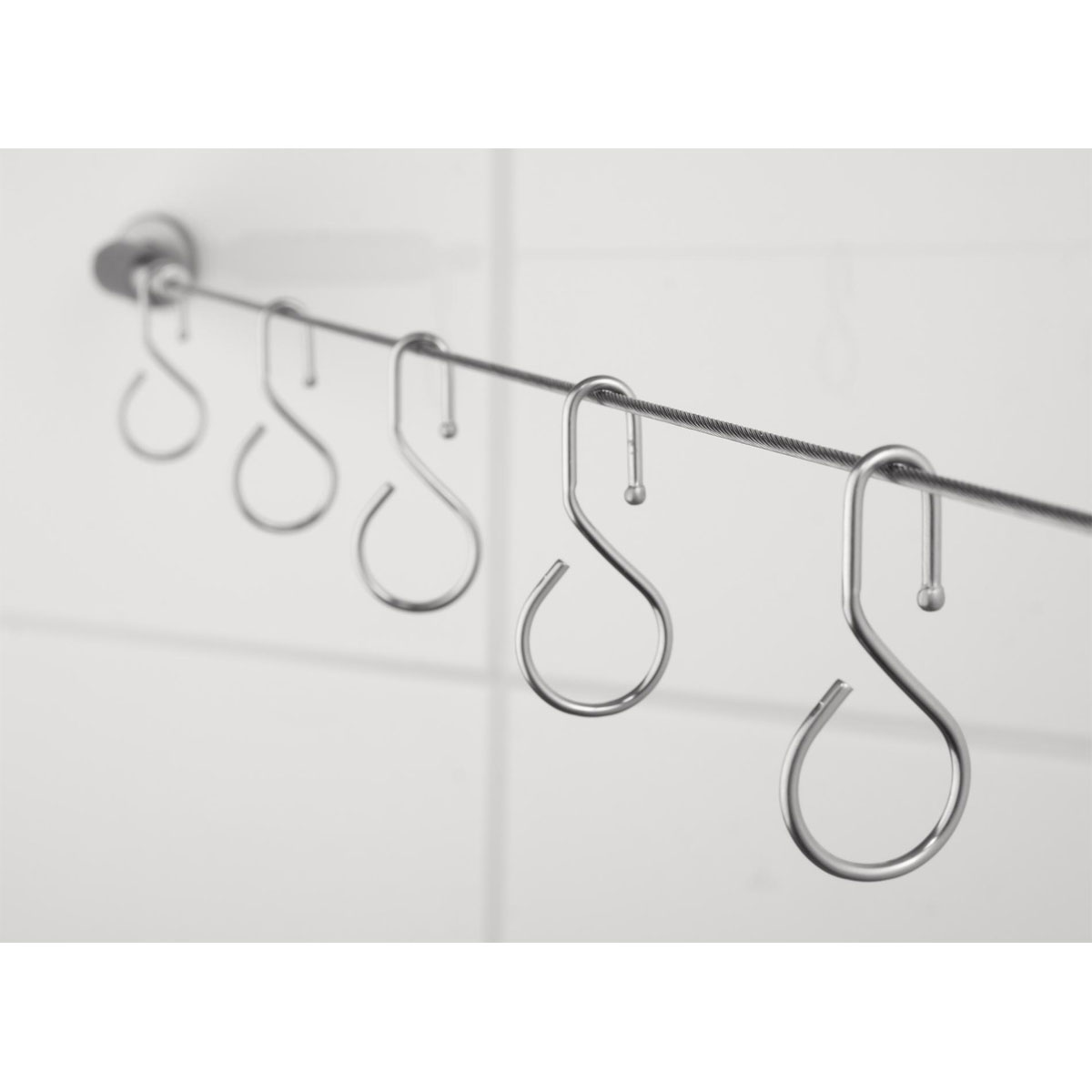 Valblue  Haken für Seilspanngarnitur chrom 16 Stück Bild 2