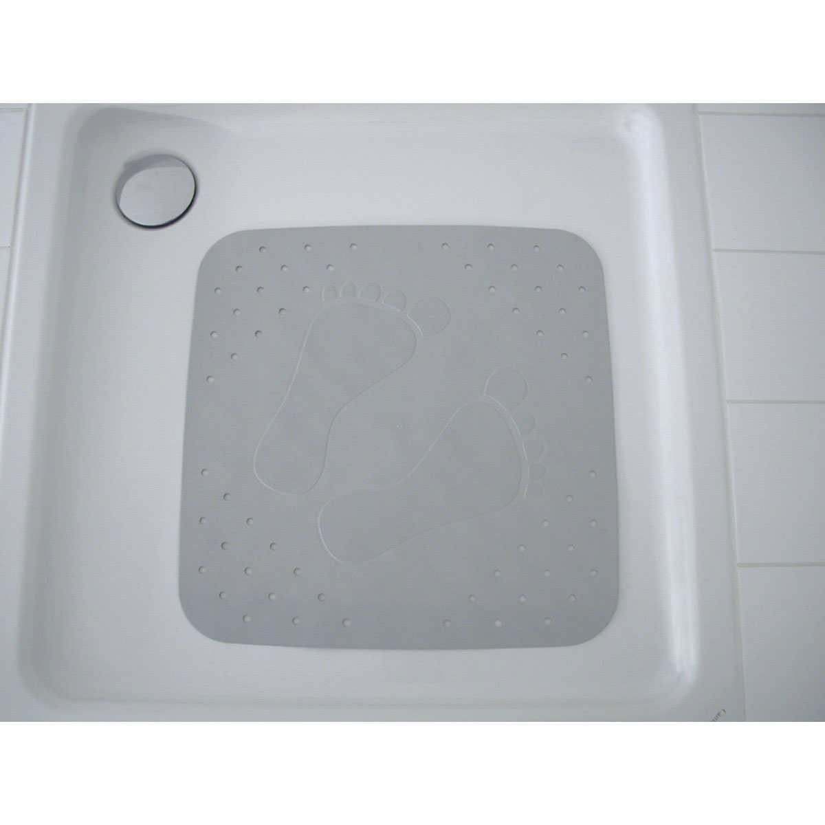 Basic  Duscheinlage Foot Manhattan weiß Bild 2