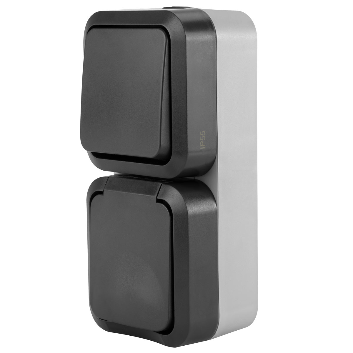 REV Ritter Kombi A/W-Schalter + Steckdose AquaStorm senkrecht Bild 3