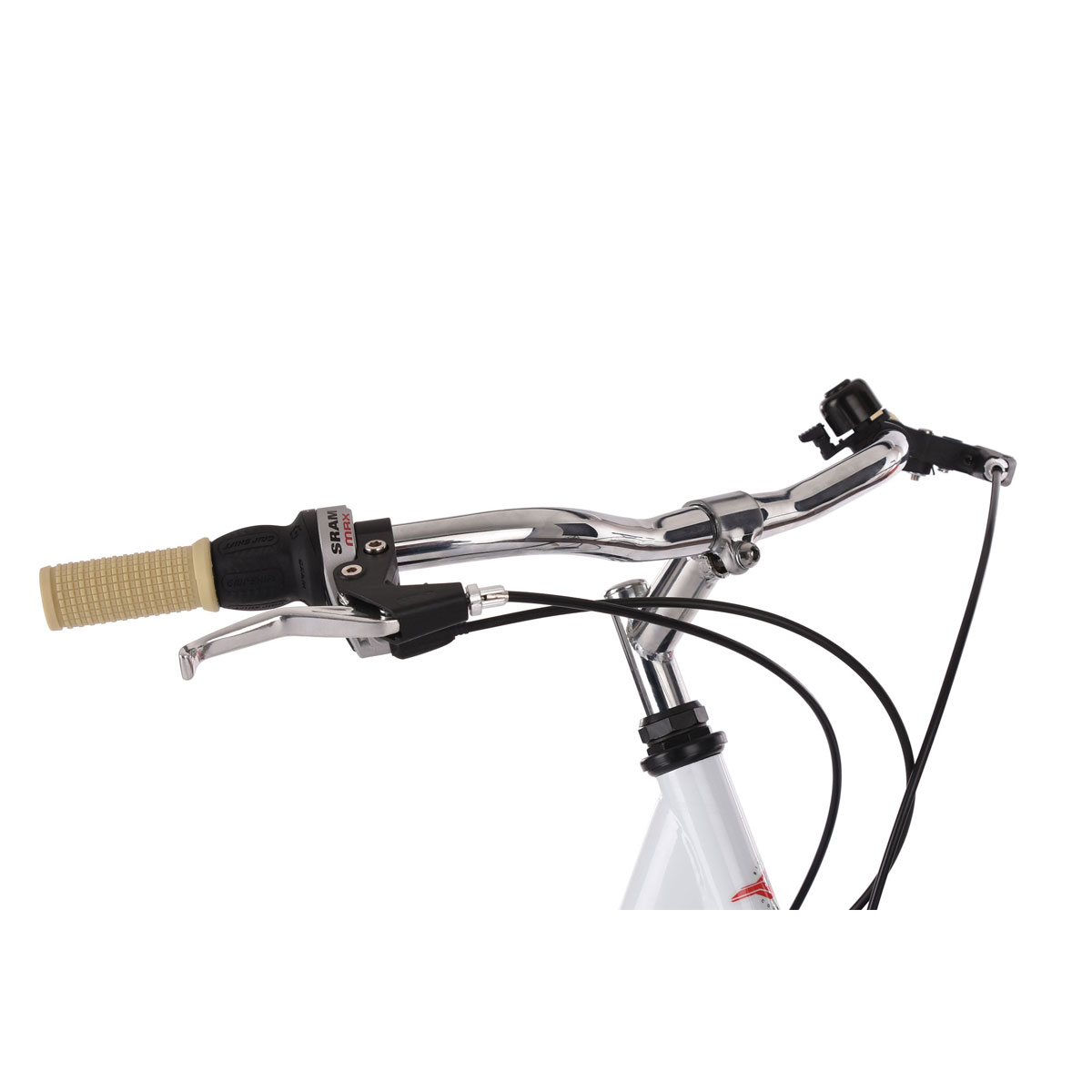 KS Cycling Cityrad Toscana ohne Korb 28 Zoll weiß Bild 5