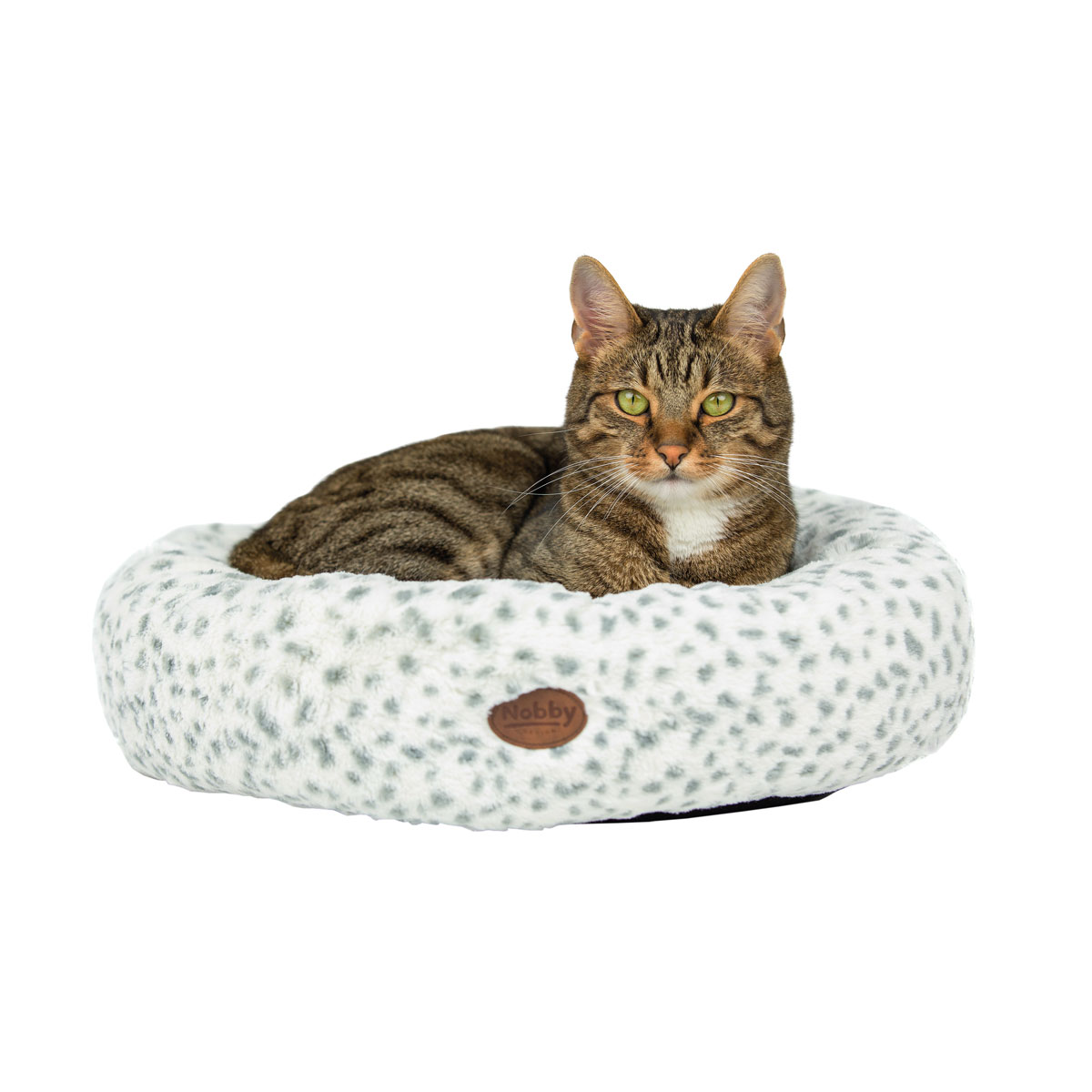 Nobby Donut Alanis Durchmesser 45 cm leopard grau Bild 2