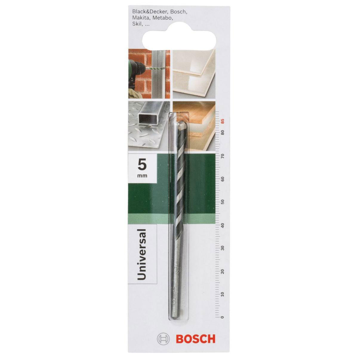 Bosch  DIY Mehrzweckbohrer Durchmesser 5 x 85 mm Bild 2