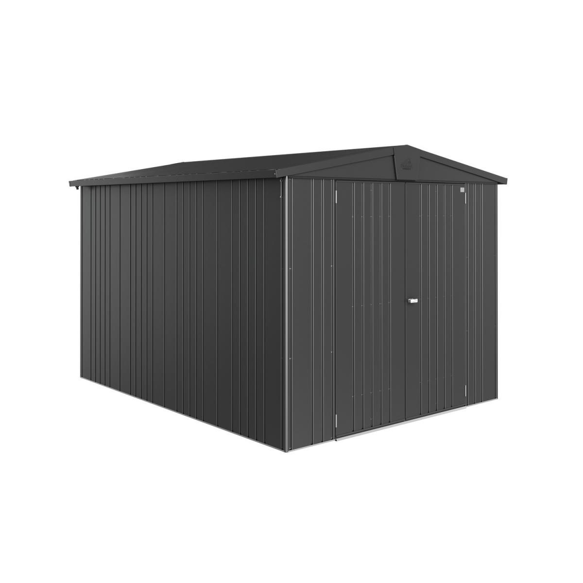 Biohort Gerätehaus Europa 244 x 300 x 203 cm dunkelgrau