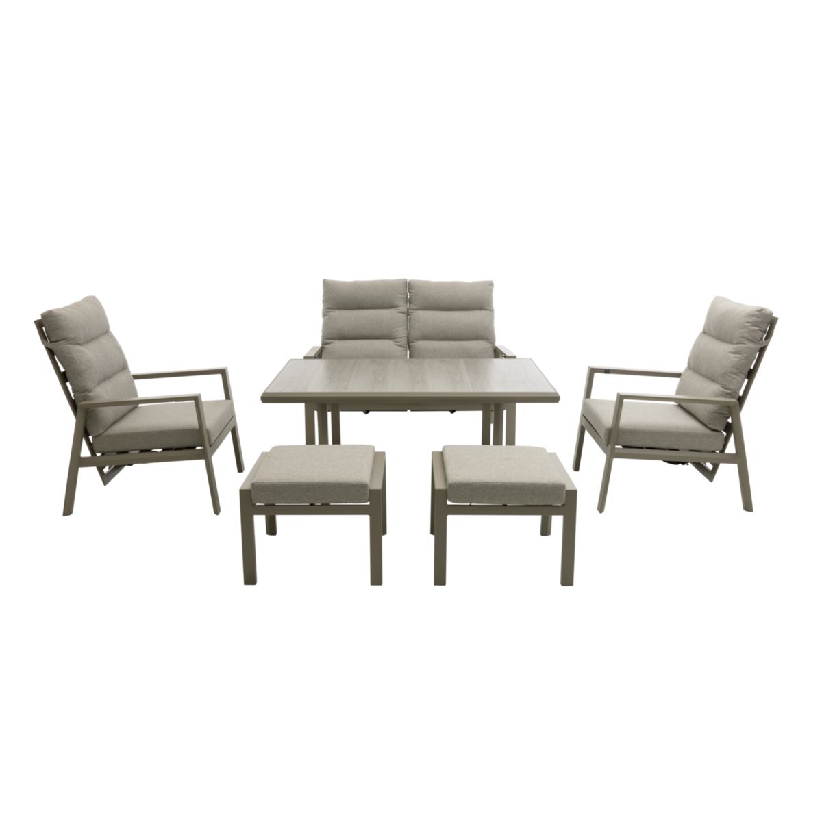 Haveson Lounge-Set Lanzarote 4-teilig