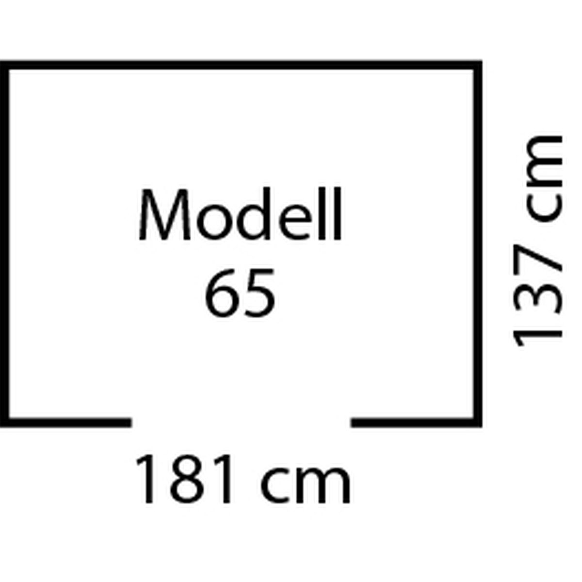 Pergart Gerätehaus Frankfurt II 1,7m²holzoptik Bild 4