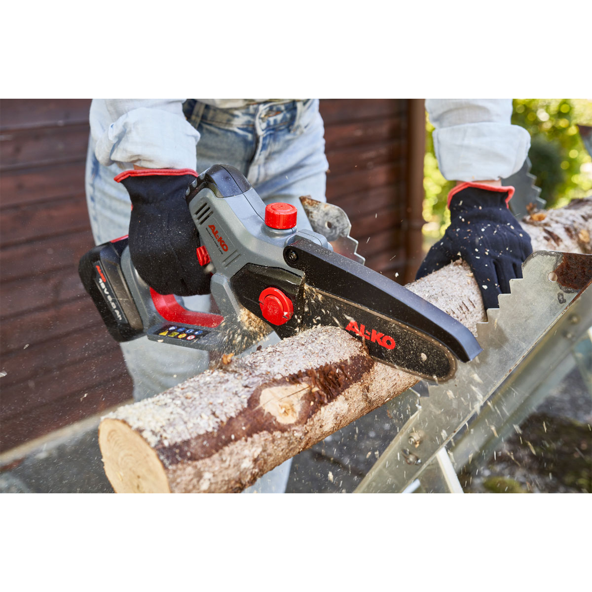 AL-KO  Akku-Kettensäge 18 V CSM 1815 inkl Akku Bild 3