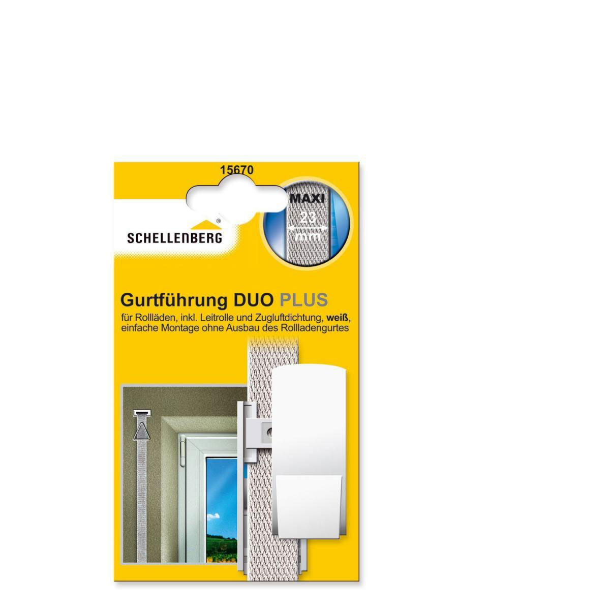 Schellenberg Gurtführung Duo Plus Maxi mit Leitrolle inkl Zugluftdichtung Bild 2
